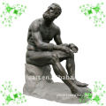 Antique Nude Man Bronze Statue Sculpture YL-K054